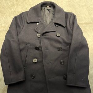 Buzz Rickson Peacoat, Navy, Size 40